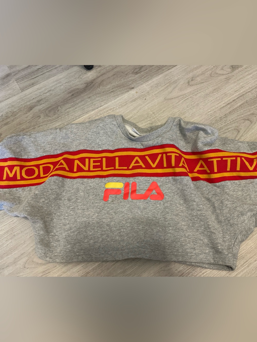 Fila Cropped Crewneck
